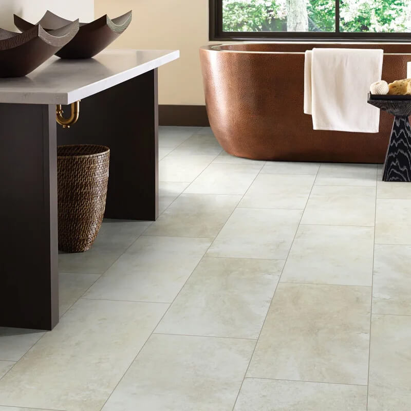 Bathroom vinyl flooring